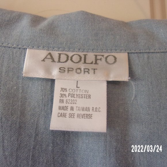 LADIES ZIPPERED ADOLFO SPORT JACKET - Picture 4 of 5